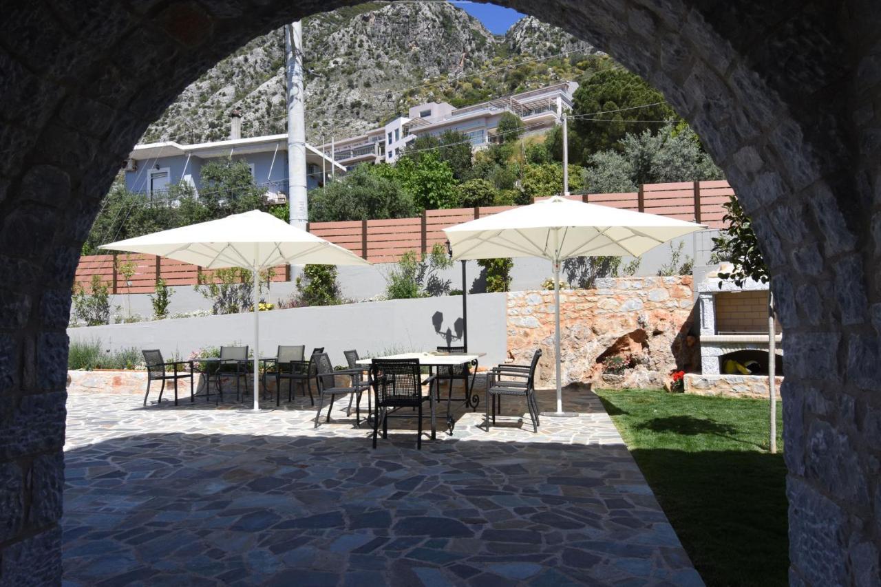 Villa Dafni - Infinite Sea Vistas With Private Pool Kalamáta Kültér fotó