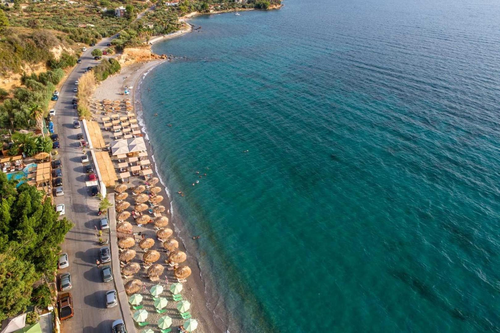 Villa Dafni - Infinite Sea Vistas With Private Pool Kalamáta Kültér fotó